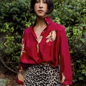 Horses Atelier Silk Blouse